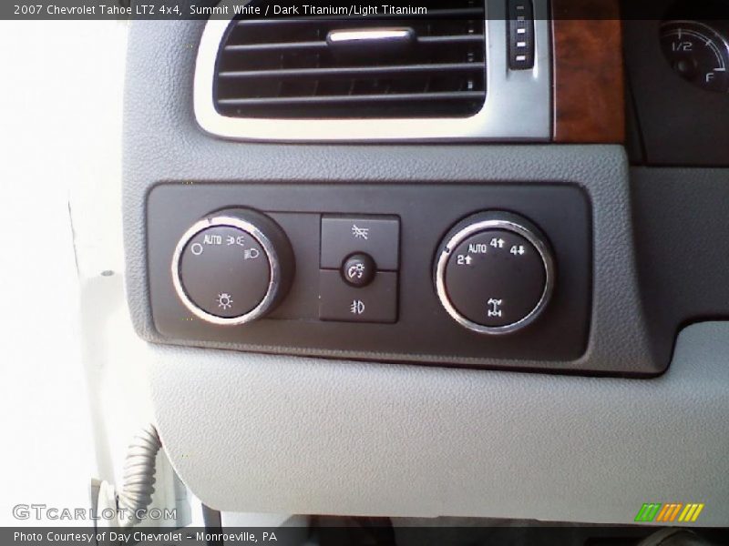 Summit White / Dark Titanium/Light Titanium 2007 Chevrolet Tahoe LTZ 4x4
