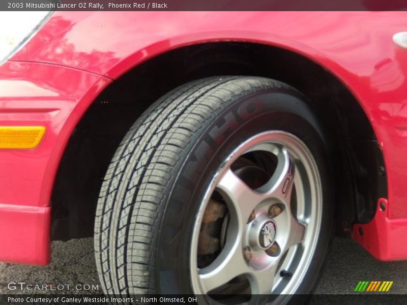 Phoenix Red / Black 2003 Mitsubishi Lancer OZ Rally