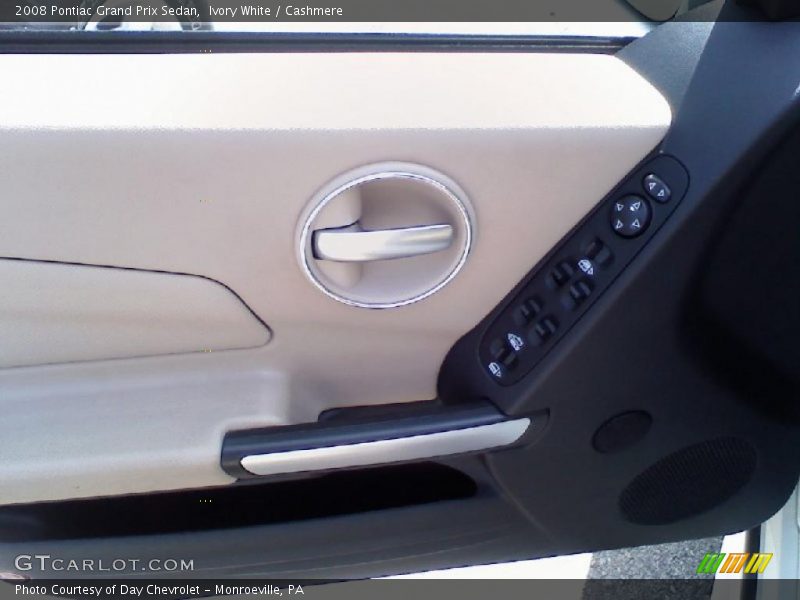 Ivory White / Cashmere 2008 Pontiac Grand Prix Sedan