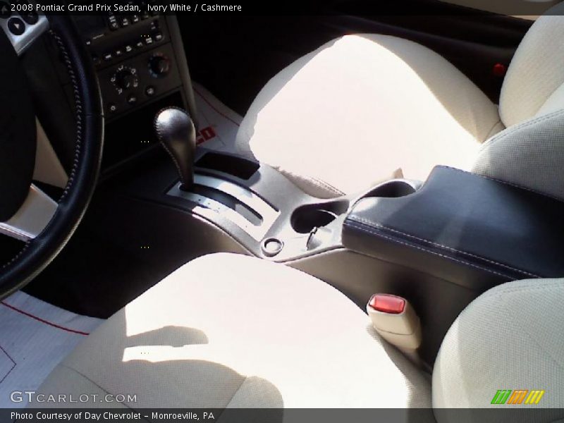 Ivory White / Cashmere 2008 Pontiac Grand Prix Sedan
