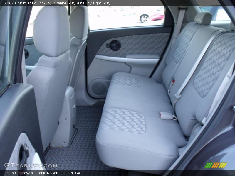 Granite Gray Metallic / Light Gray 2007 Chevrolet Equinox LS