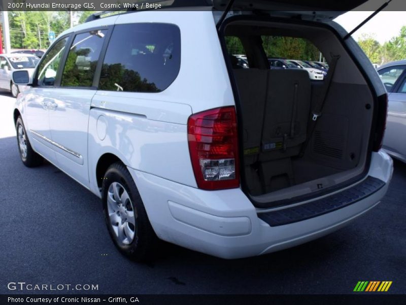 Cosmic White / Beige 2007 Hyundai Entourage GLS