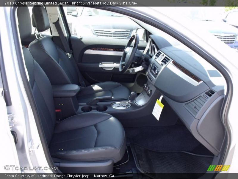 Bright Silver Metallic / Dark Slate Gray 2010 Chrysler Sebring Limited Sedan