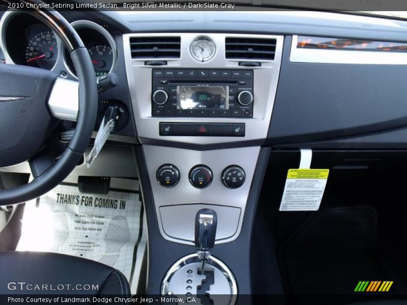 Bright Silver Metallic / Dark Slate Gray 2010 Chrysler Sebring Limited Sedan