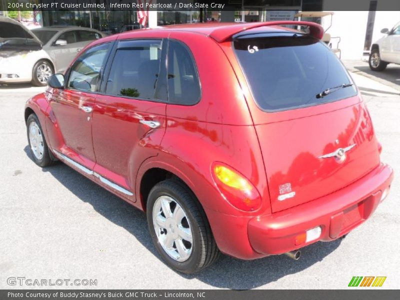 Inferno Red Pearlcoat / Dark Slate Gray 2004 Chrysler PT Cruiser Limited