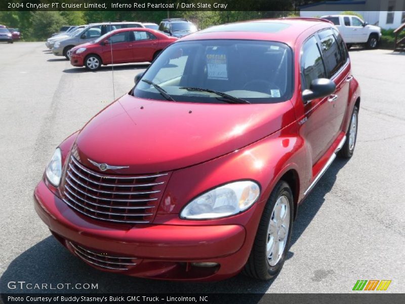 Inferno Red Pearlcoat / Dark Slate Gray 2004 Chrysler PT Cruiser Limited