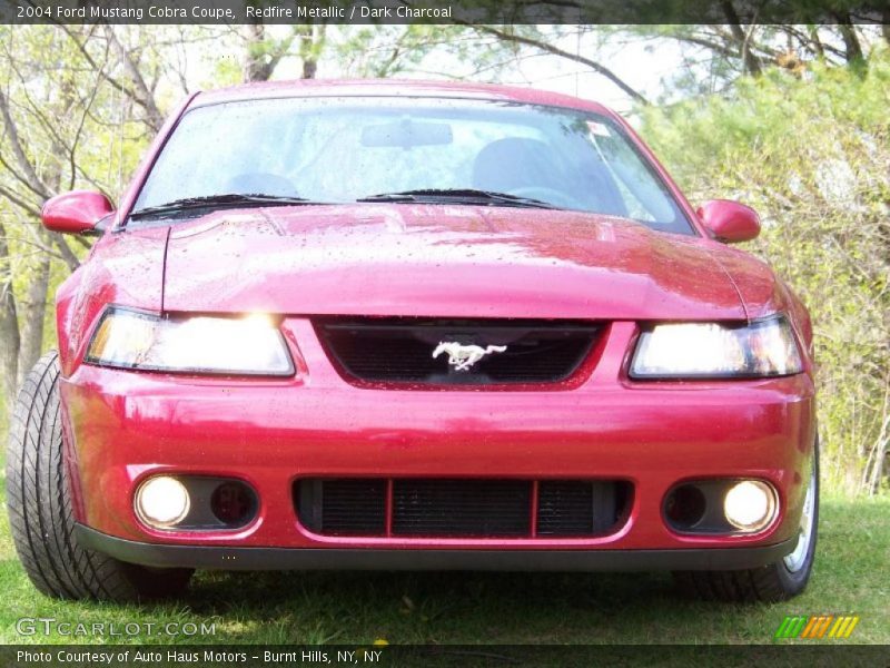 Redfire Metallic / Dark Charcoal 2004 Ford Mustang Cobra Coupe