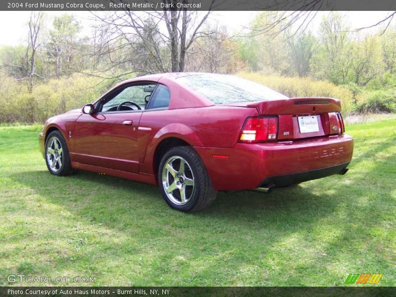 Redfire Metallic / Dark Charcoal 2004 Ford Mustang Cobra Coupe