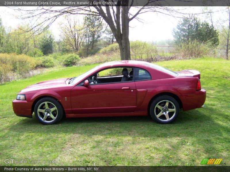 Redfire Metallic / Dark Charcoal 2004 Ford Mustang Cobra Coupe