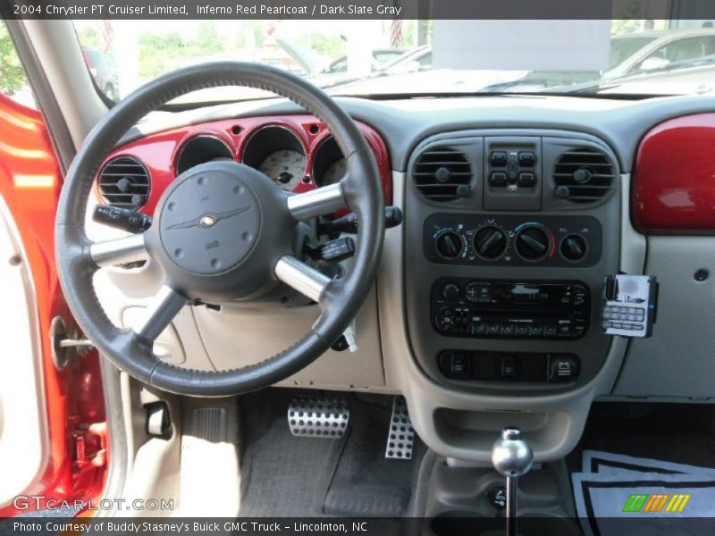 Inferno Red Pearlcoat / Dark Slate Gray 2004 Chrysler PT Cruiser Limited