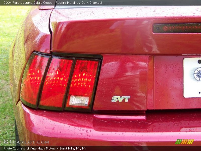 Redfire Metallic / Dark Charcoal 2004 Ford Mustang Cobra Coupe