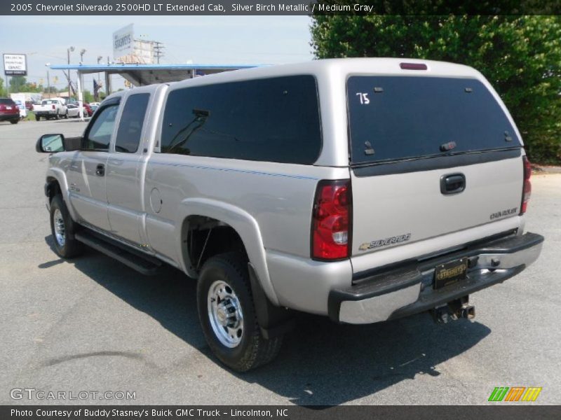 Silver Birch Metallic / Medium Gray 2005 Chevrolet Silverado 2500HD LT Extended Cab