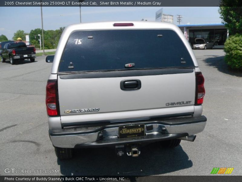 Silver Birch Metallic / Medium Gray 2005 Chevrolet Silverado 2500HD LT Extended Cab