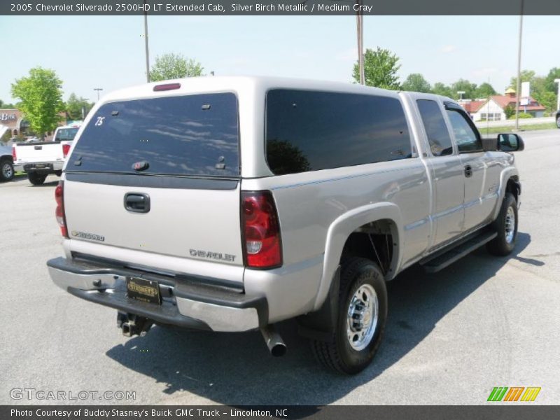 Silver Birch Metallic / Medium Gray 2005 Chevrolet Silverado 2500HD LT Extended Cab