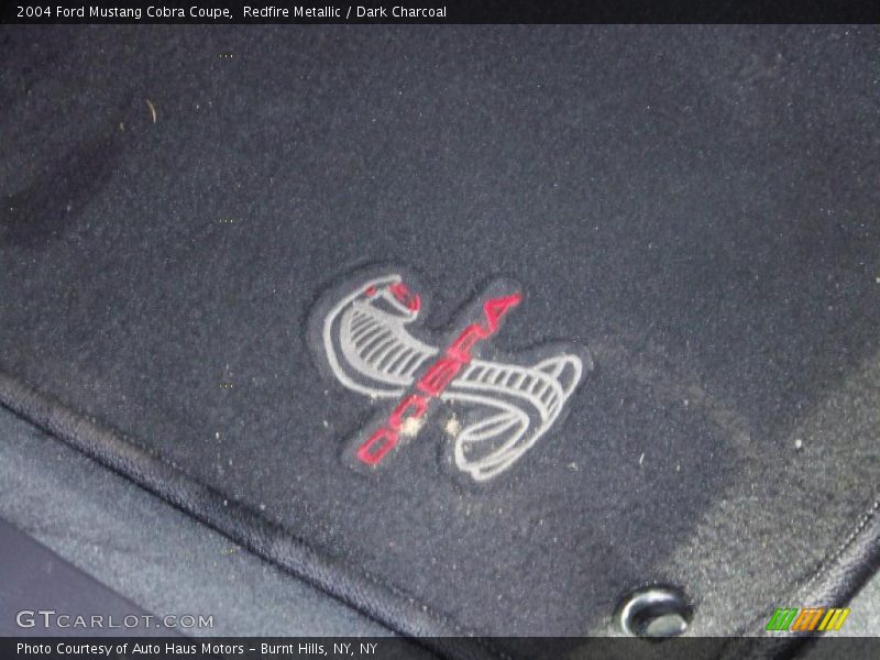 Redfire Metallic / Dark Charcoal 2004 Ford Mustang Cobra Coupe