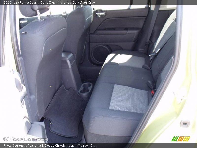 Optic Green Metallic / Dark Slate Gray 2010 Jeep Patriot Sport