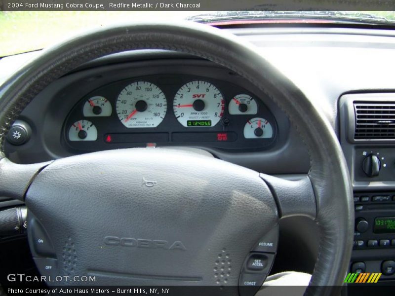 Redfire Metallic / Dark Charcoal 2004 Ford Mustang Cobra Coupe