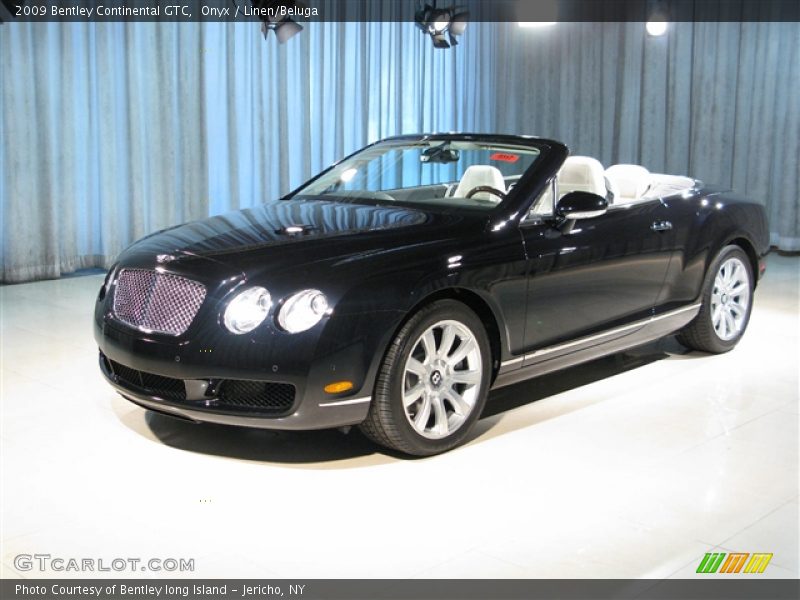 Onyx / Linen/Beluga 2009 Bentley Continental GTC