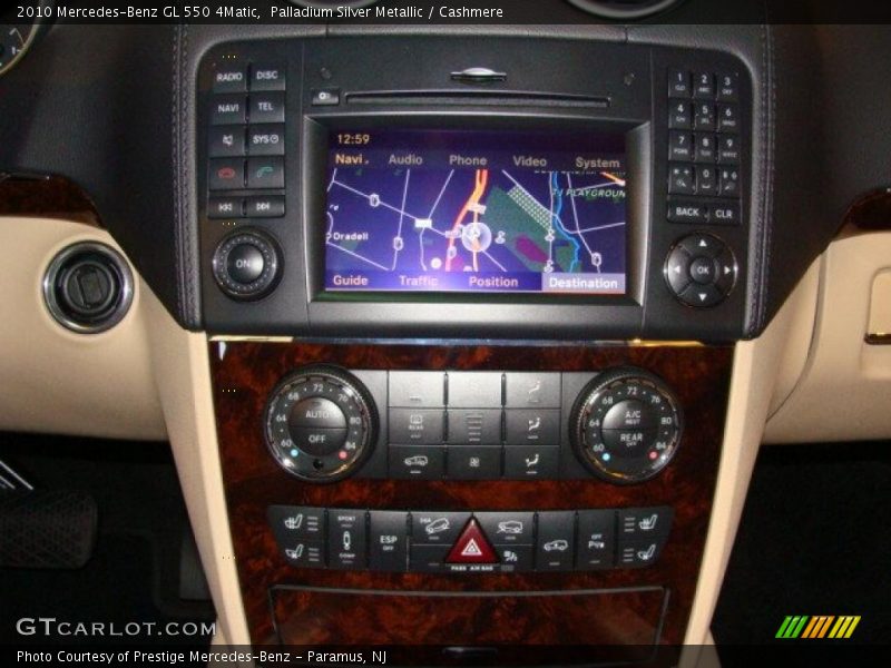 Palladium Silver Metallic / Cashmere 2010 Mercedes-Benz GL 550 4Matic
