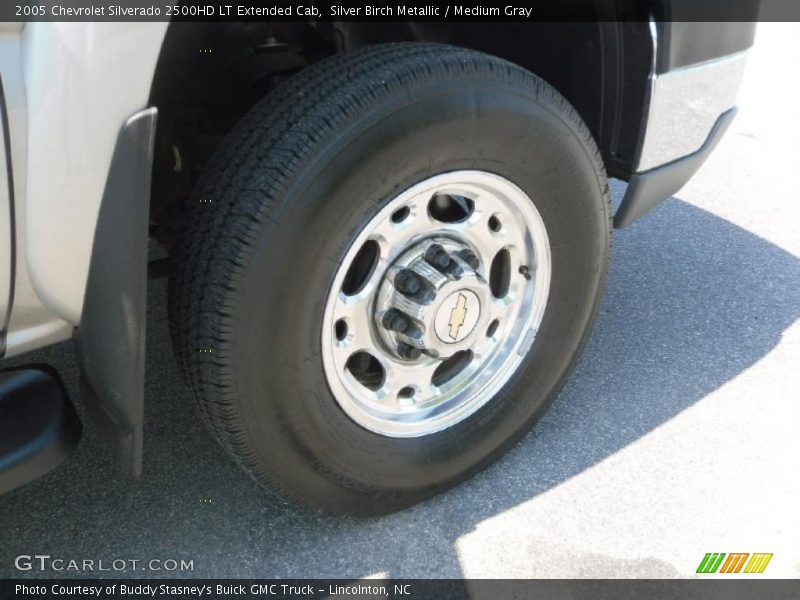 Silver Birch Metallic / Medium Gray 2005 Chevrolet Silverado 2500HD LT Extended Cab