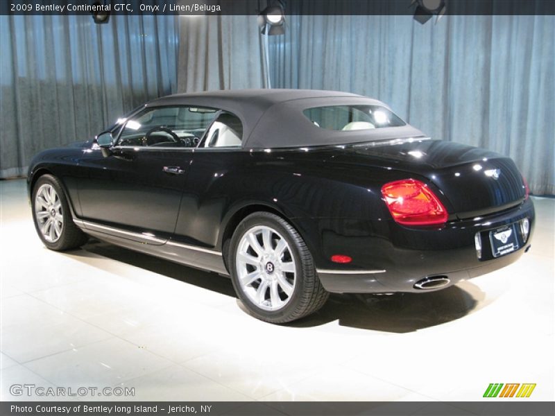 Onyx / Linen/Beluga 2009 Bentley Continental GTC