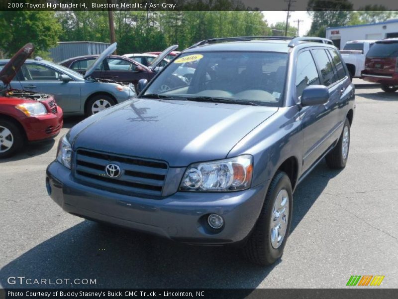 Bluestone Metallic / Ash Gray 2006 Toyota Highlander I4