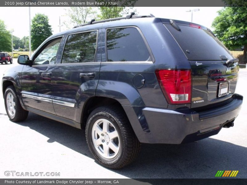 Modern Blue Pearl / Khaki 2010 Jeep Grand Cherokee Laredo