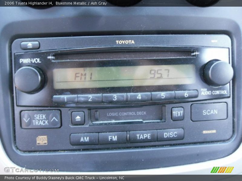 Bluestone Metallic / Ash Gray 2006 Toyota Highlander I4