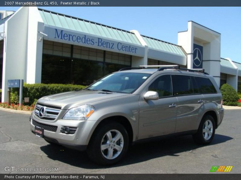 Pewter Metallic / Black 2007 Mercedes-Benz GL 450