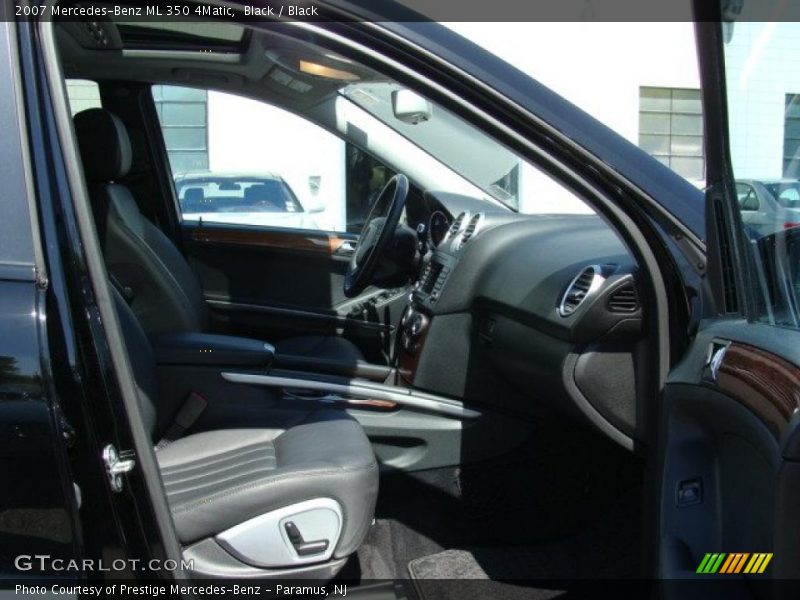Black / Black 2007 Mercedes-Benz ML 350 4Matic