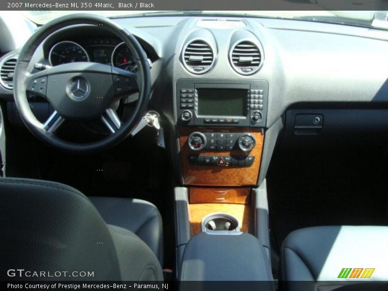 Black / Black 2007 Mercedes-Benz ML 350 4Matic