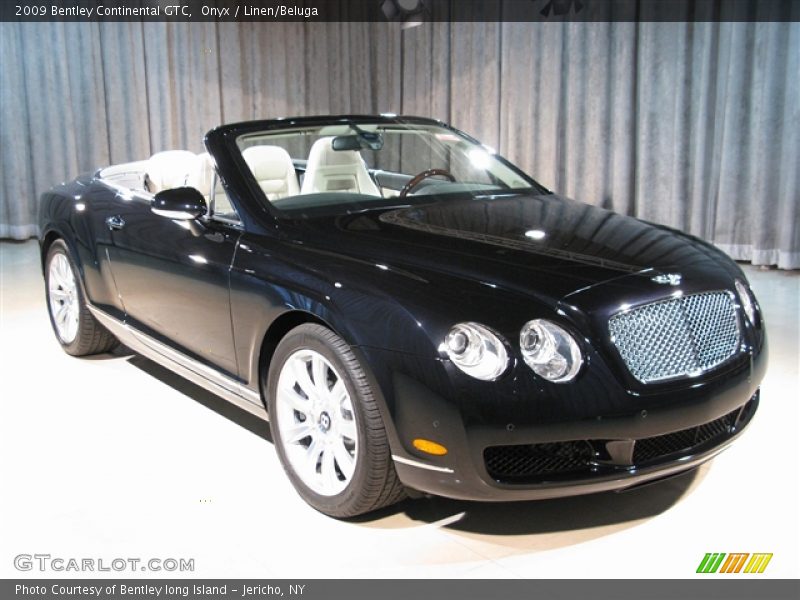 Onyx / Linen/Beluga 2009 Bentley Continental GTC