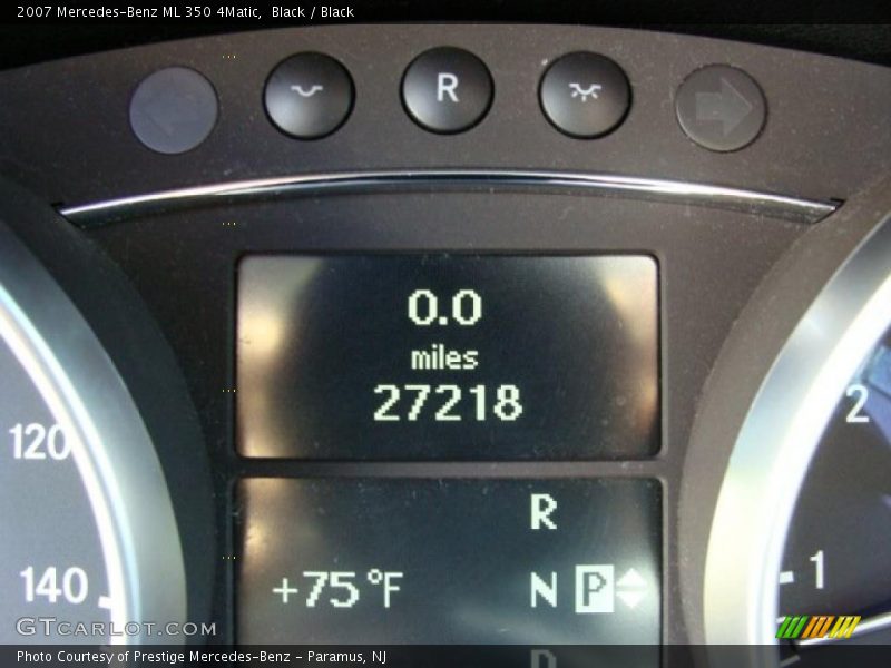 Black / Black 2007 Mercedes-Benz ML 350 4Matic