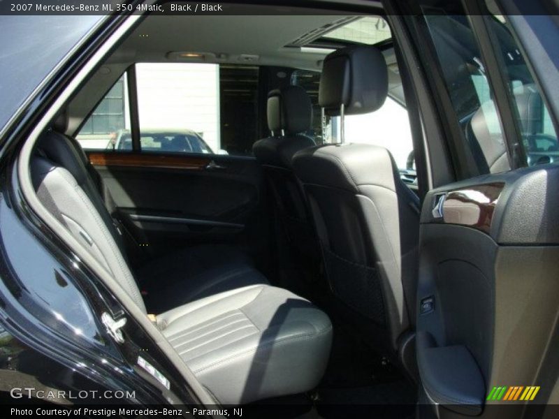 Black / Black 2007 Mercedes-Benz ML 350 4Matic