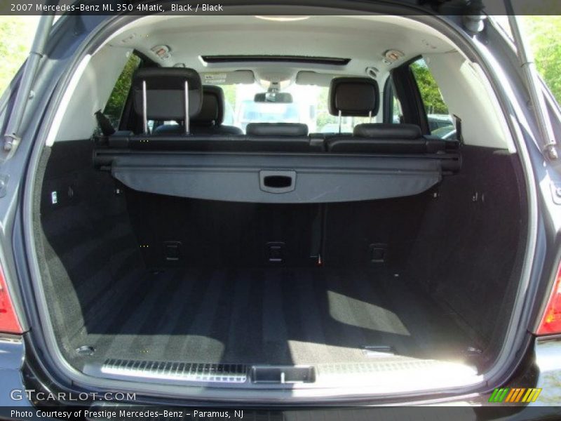 Black / Black 2007 Mercedes-Benz ML 350 4Matic