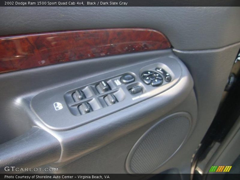 Black / Dark Slate Gray 2002 Dodge Ram 1500 Sport Quad Cab 4x4