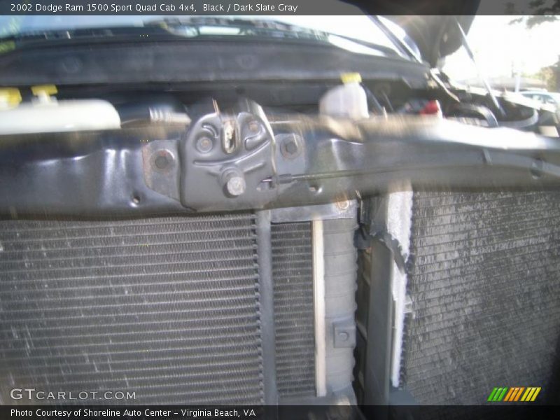 Black / Dark Slate Gray 2002 Dodge Ram 1500 Sport Quad Cab 4x4