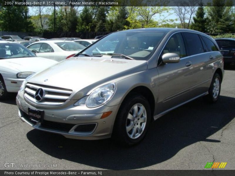Pewter Metallic / Macadamia 2007 Mercedes-Benz R 350 4Matic