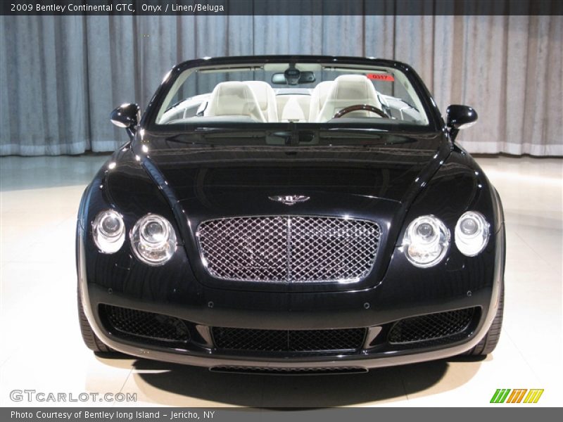 Onyx / Linen/Beluga 2009 Bentley Continental GTC