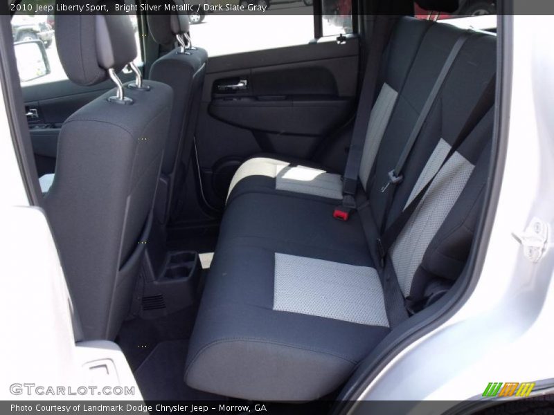Bright Silver Metallic / Dark Slate Gray 2010 Jeep Liberty Sport