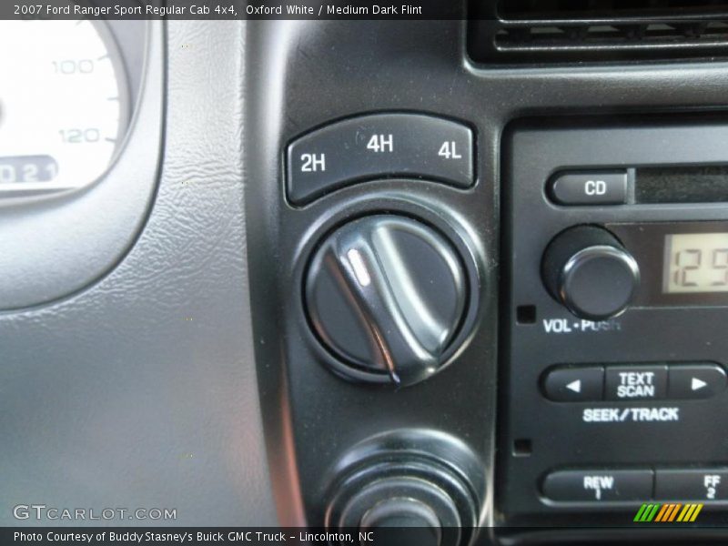 Oxford White / Medium Dark Flint 2007 Ford Ranger Sport Regular Cab 4x4