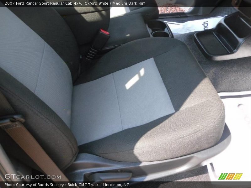 Oxford White / Medium Dark Flint 2007 Ford Ranger Sport Regular Cab 4x4
