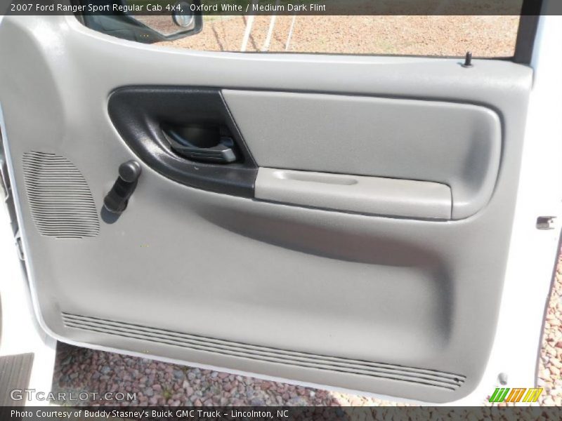 Oxford White / Medium Dark Flint 2007 Ford Ranger Sport Regular Cab 4x4
