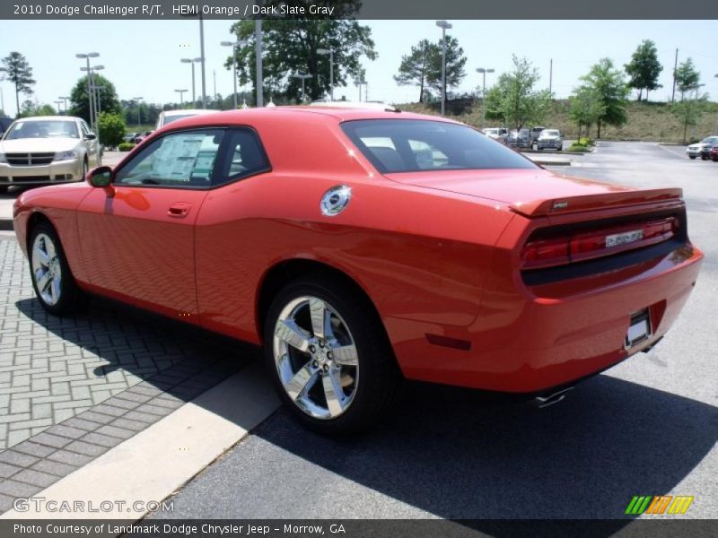 HEMI Orange / Dark Slate Gray 2010 Dodge Challenger R/T