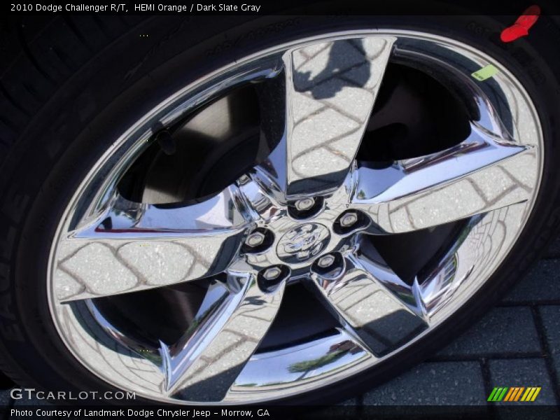 HEMI Orange / Dark Slate Gray 2010 Dodge Challenger R/T