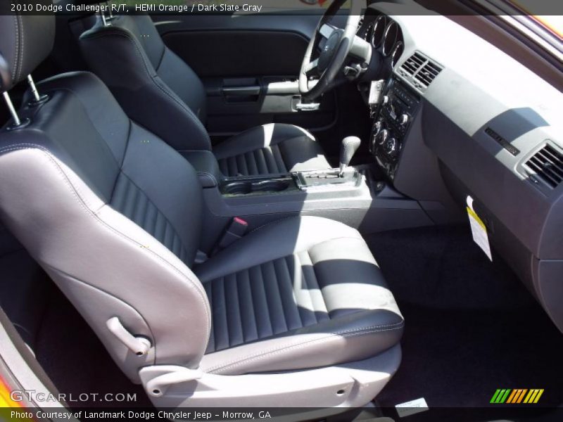 HEMI Orange / Dark Slate Gray 2010 Dodge Challenger R/T