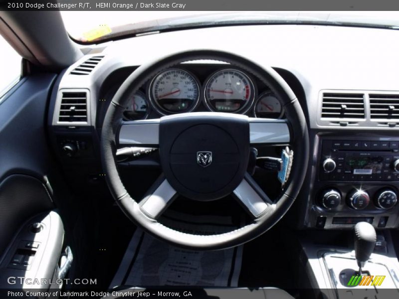 HEMI Orange / Dark Slate Gray 2010 Dodge Challenger R/T
