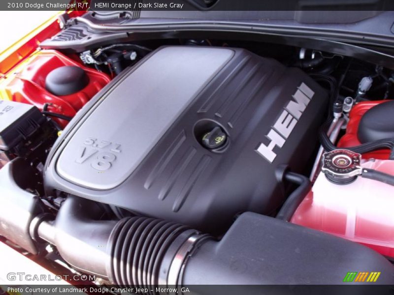 HEMI Orange / Dark Slate Gray 2010 Dodge Challenger R/T