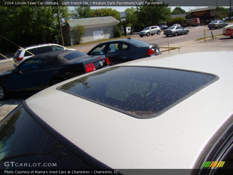 Light French Silk / Medium Dark Parchment/Light Parchment 2004 Lincoln Town Car Ultimate