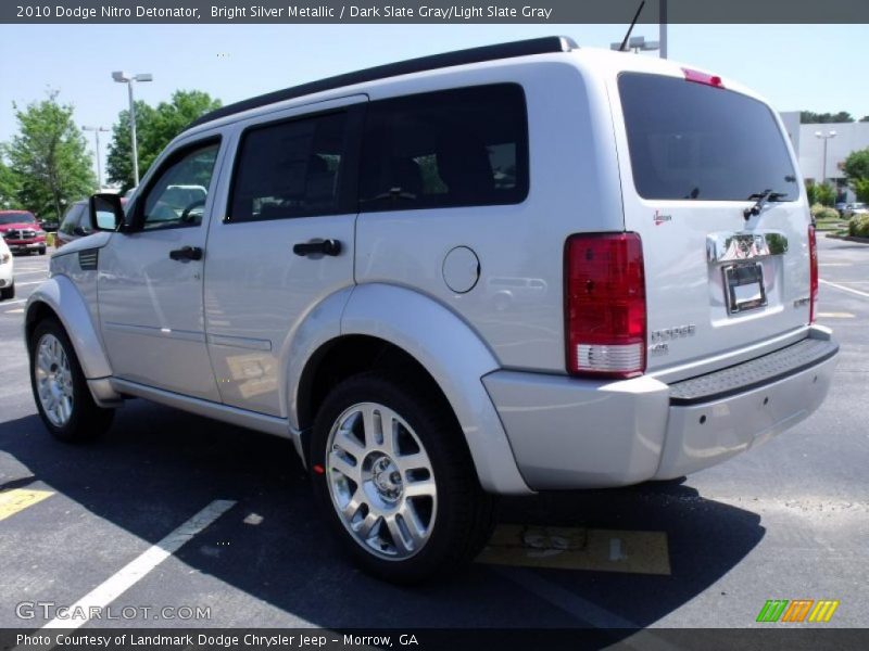 Bright Silver Metallic / Dark Slate Gray/Light Slate Gray 2010 Dodge Nitro Detonator